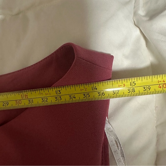 Kay Unger Pink Gathered Midi Dress size 8 NWT $278 - Picture 7 of 16